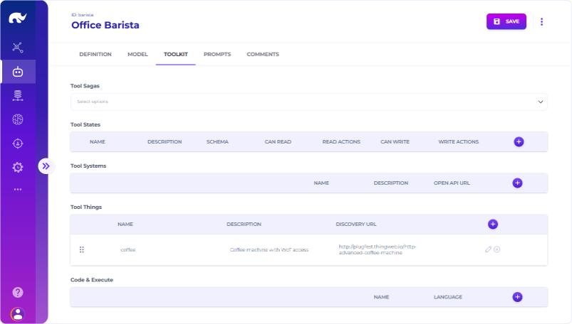 Extend agents with real-world device integration